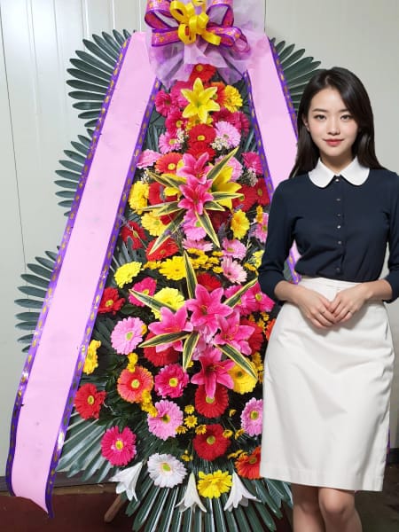 상록아트홀 3단화환 기본형